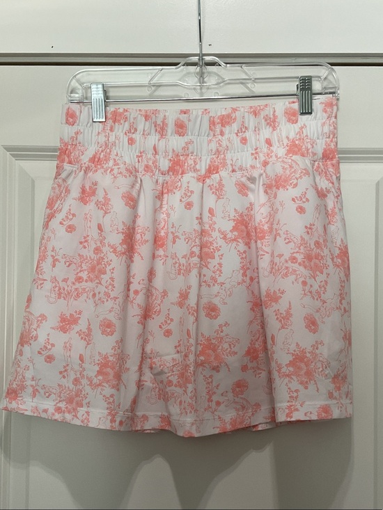 Puma Pants - Puma Pink Floral Elastic-Waist Skort